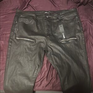 Fashion Nova Black Cargo Pants